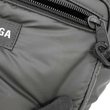 将图像加载到图库查看器中，BALENCIAGA Explorer belt bag Black 482389 Puffy Coated Light Nylon
