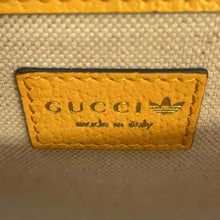 Load image into Gallery viewer, GUCCI Adidas Horsebit1955 Yellow/Black 658574 Leather
