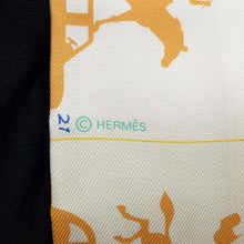 将图像加载到图库查看器中，HERMES Twilly HERMES Parade Green/Yellow H064150S 07 Silk 100%
