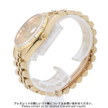 将图像加载到图库查看器中，ROLEX Datejust W36mm 18K Yellow Gold Champagne Gold/10PD Dial 16238G
