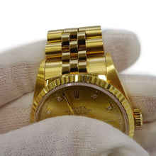 Load image into Gallery viewer, ROLEX Datejust W36mm 18K Yellow Gold Champagne Gold/10PD Dial16238G
