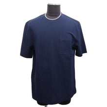 Load image into Gallery viewer, HERMES TShirt Size L Navy Cotton100%
