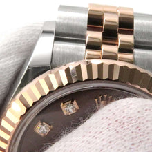 将图像加载到图库查看器中，ROLEX Lady-Datejust W28mm Stainless Steel K18PG Chocolate/10PD Dial 279171G
