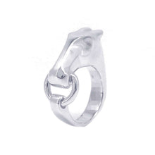 Load image into Gallery viewer, HERMES Gallop Ring Size 50 SV925
