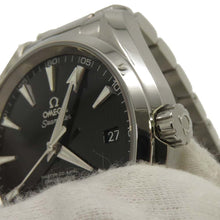 将图像加载到图库查看器中，OMEGA Seamaster Aqua Terra 150 Master Co-Axial W41.5mm Stainless Steel Black Dial 231.10.42.21.01.003
