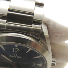 将图像加载到图库查看器中，OMEGA Seamaster Railmaster Master Chronometer W40mm Stainless Steel Blue Dial 220.10.40.20.03.001
