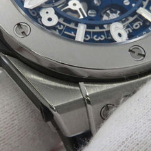 将图像加载到图库查看器中，HUBLOT Big Bang Unico W42mm TI Rubber Blue Dial441.NX.5179.RX
