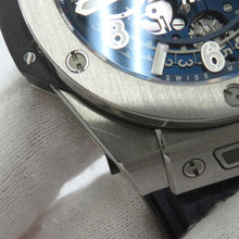 Load image into Gallery viewer, HUBLOT Big Bang Unico W42mm TI Rubber Blue Dial 441.NX.5179.RX
