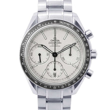 将图像加载到图库查看器中，OMEGA Speedmaster Racing Co-Axial Chronograph W40mm Stainless Steel Silver Dial 326.30.40.50.02.001
