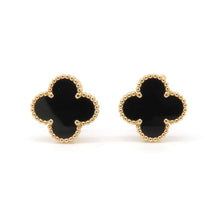 Load image into Gallery viewer, Van Cleef &amp; Arpels Vintage Alhambra Earrings VCARA44200 18K Yellow Gold
