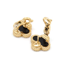 Load image into Gallery viewer, Van Cleef &amp; Arpels Vintage Alhambra Earrings VCARA44200 18K Yellow Gold
