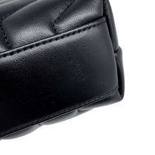 将图像加载到图库查看器中，SAINT LAURENT PARIS Loulou Quilted Shoulder Bag Black 630951 Leather
