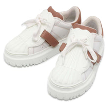 Load image into Gallery viewer, Dior DIOR-ID Sneakers White/Pink KCK278BCR Leather Rubber Size 34
