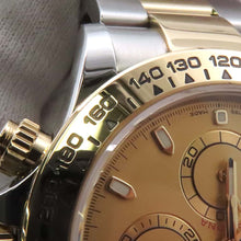 将图像加载到图库查看器中，ROLEX Cosmograph Daytona W40mm Stainless Steel K18YG Champagne Dial116503
