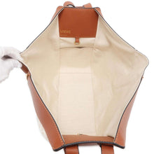 Load image into Gallery viewer, LOEWE hammock Tan/Ecru A538S35X29 Jaguar Leather Size Small
