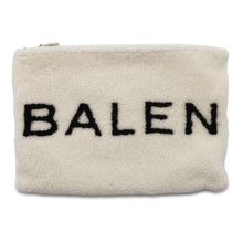 将图像加载到图库查看器中，BALENCIAGA Clutch Bag ShearlingPouch White/Black 492681 Mouton
