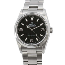 将图像加载到图库查看器中，ROLEX Explorer I W36mm Stainless Steel Black Dial 114270
