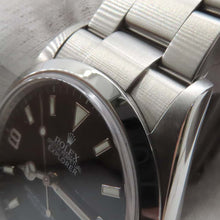 将图像加载到图库查看器中，ROLEX Explorer I W36mm Stainless Steel Black Dial 114270
