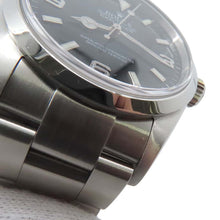 将图像加载到图库查看器中，ROLEX Explorer I W36mm Stainless Steel Black Dial 114270
