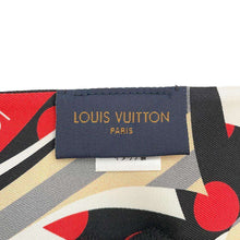 将图像加载到图库查看器中，LOUIS VUITTON BandeauBB Pop Monogram Black/MulticolorM76187 Silk100%
