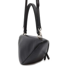 将图像加载到图库查看器中，PRADA Triangle 2wayHandbag Black 1BA315 Leather
