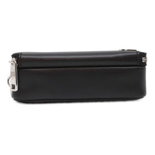 将图像加载到图库查看器中，FENDI Zucca Organizer Shoulder Bag Black/Gray 7M0357 PVC Coated Canvas Leather
