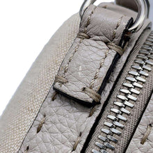 Load image into Gallery viewer, FENDI FF motif 2WAY Shoulder Bag Beige 7VA552 Canvas Leather
