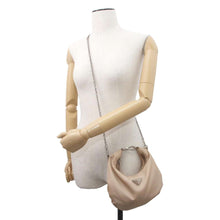 Load image into Gallery viewer, PRADA ChainShoulder Bag Beige 1BH172 Nylon
