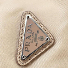 Load image into Gallery viewer, PRADA ChainShoulder Bag Beige 1BH172 Nylon
