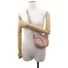 将图像加载到图库查看器中，CELINE Busas 16 Sais Shoulder Bag Pink 188013 Leather Size Small
