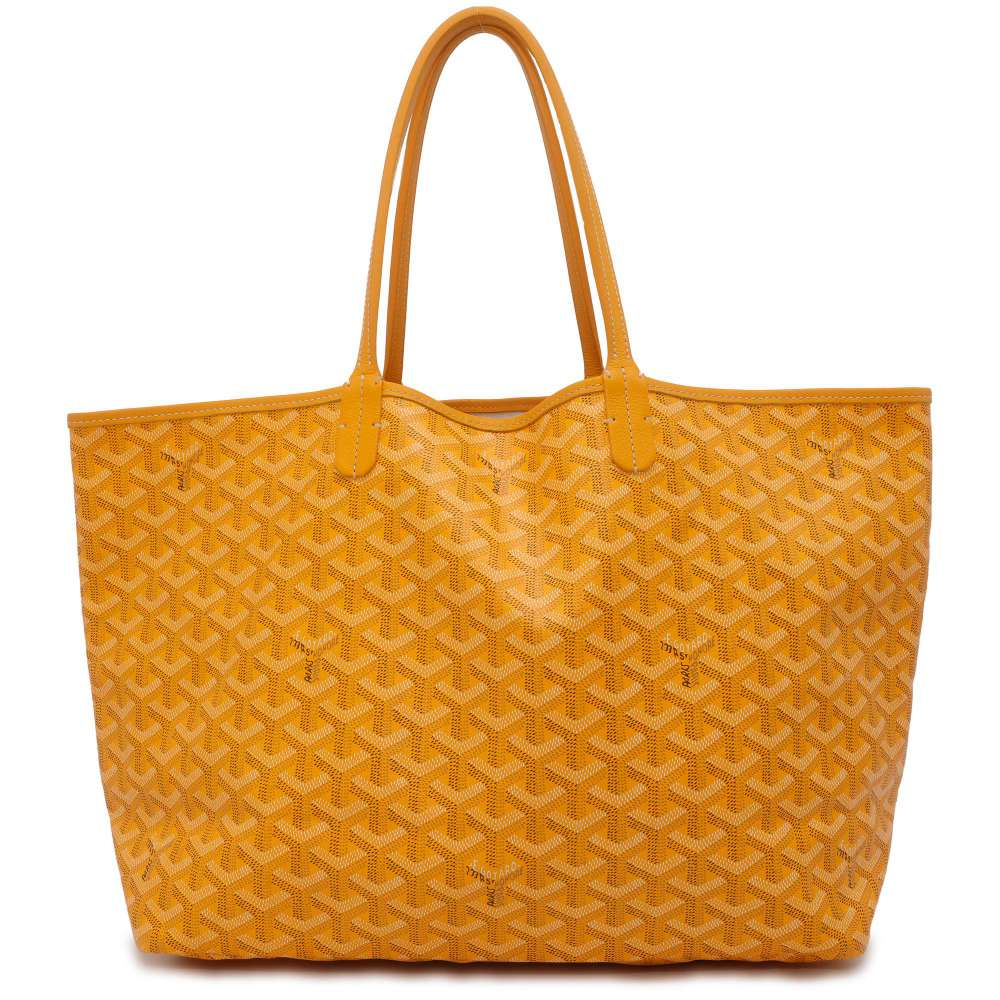 GOYARD Saint Louis Yellow PVC Size PM