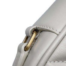 将图像加载到图库查看器中，SAINT LAURENT PARIS Lu Camera Shoulder Bag Ivory 715232 Leather
