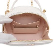 Load image into Gallery viewer, CHANEL Matelasse ChainClutch Shoulder Bag White AP3088 Lambskin
