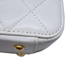 Load image into Gallery viewer, CHANEL Matelasse ChainClutch Shoulder Bag White AP3088 Lambskin
