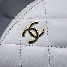 Load image into Gallery viewer, CHANEL Matelasse ChainClutch Shoulder Bag White AP3088 Lambskin
