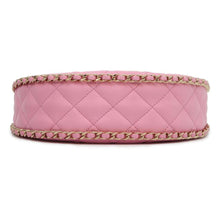 Load image into Gallery viewer, CHANEL Matelasse Small Hobo Shoulder Bag Pink AS3917 Lambskin
