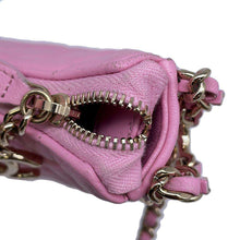 Load image into Gallery viewer, CHANEL Matelasse Small Hobo Shoulder Bag Pink AS3917 Lambskin
