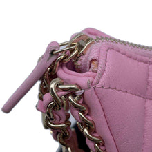 Load image into Gallery viewer, CHANEL Matelasse Small Hobo Shoulder Bag Pink AS3917 Lambskin
