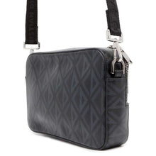 将图像加载到图库查看器中，Dior CDDiamond Safari Shoulder Bag Gray 1ESPO206CDP PVC Coated Canvas Leather
