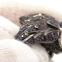 Load image into Gallery viewer, Boucheron Nocturne Owl Chouette Ring Size 51/#11 JRG00707 K18WG K18BG
