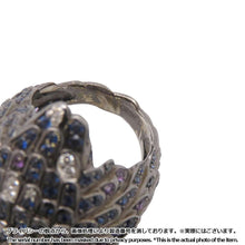 将图像加载到图库查看器中，Boucheron Nocturne Owl Chouette Ring Size 51/#11 JRG00707 K18WG K18BG
