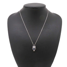 将图像加载到图库查看器中，Boucheron Noctua Owl Chouette Necklace JPN00501 18K White Gold
