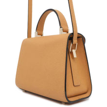 将图像加载到图库查看器中，Valextra Valextra Idide 2WAY Handbag AmberYellow V5E23 028 Leather Size micro
