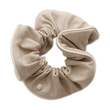 将图像加载到图库查看器中，HERMES Claudia Planair Scrunchie Deser/Nata Cotton98% Polyurethane2%
