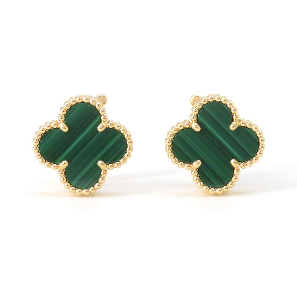 Van Cleef & Arpels Vintage Alhambra Earring VCARO3QL00 18K Yellow Gold