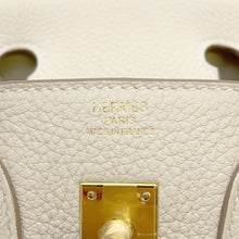 将图像加载到图库查看器中，HERMES Birkin Craie Togo Leather Size 25
