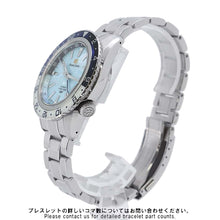 将图像加载到图库查看器中，SEIKO Sports Collection Mechanical Hi-Beat36000 GMT Caliber 9S W44.2mm Stainless Steel Sky Blue Dial SBGJ275
