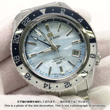 将图像加载到图库查看器中，SEIKO Sports Collection Mechanical Hi-Beat36000 GMT Caliber 9S W44.2mm Stainless Steel Sky Blue Dial SBGJ275
