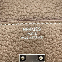 将图像加载到图库查看器中，HERMES Birkin Etoupe Togo Leather Size 25
