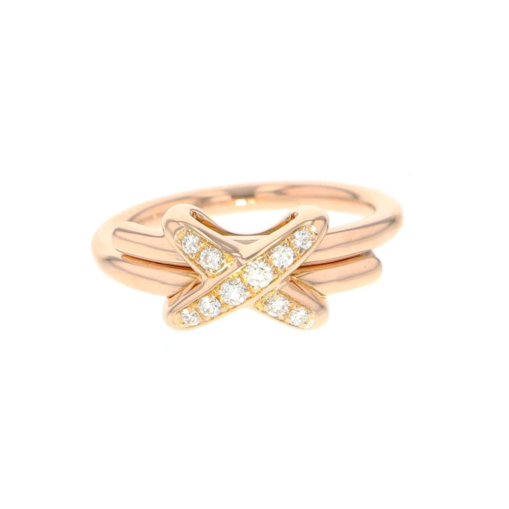 Chaumet Judurian Ring Size 48/#8 081239 18K Pink Gold